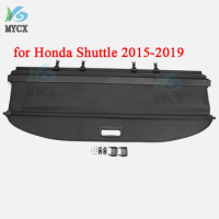Black Accessories Retractable Trunk Cargo Cover Luggage Shade Shield for Honda Shuttle 2015 2016 2017 2018 2019