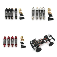 FMS 1/18 FCX18 New LC80 RC Model Remote Control Car Metal Upgrade Fittings Single Barrel Shock Absorber