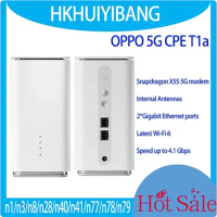 Original Unlocked OPPO 5G CPE T1A Mobile Router SDX55 NSA SA WiFi 6 5G Sim Card Wireless Modem 4.1Gbps PK MC801A &amp; H122-373