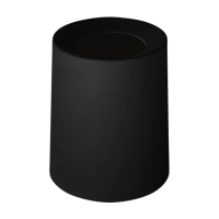 【TRENY】日式雙層垃圾桶 12L - 黑色