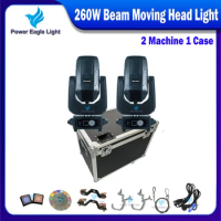 No Tax Flight Case 2PCS Lyre Beam 260W Sharpy Beam 10r Moving Head Light Beam 260W 10r Moving Head S