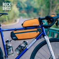 ROCKBROS ROAD TO SKY Bicycle Bag Road MTB Road Triangle Cycling Bag Upper Tube Cycling Bag Long Distance Saddle Bike Bag
