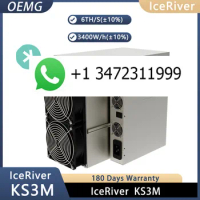 AN New IceRiver KAS KS3M Asic Miner 6T 3400w kas kaspa Miner with cord