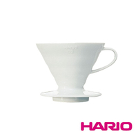 金時代書香咖啡   HARIO V60白色02磁石濾杯 1-4杯 VDC-02W