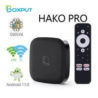 Hako Pro Android 11 TV Box Google Certified 2+16GB RAM 8K Netflix HD Streaming Media Player 5G Dual WiFi Set Top Box