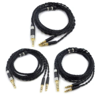1.2m Cord Headphone Cable 2.5mm/3.5mm/4.4mm Plug for Denon AH-D600, AH-D7100, AH-D9200 896C