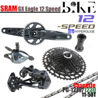 SRAM GX EAGLE 1x12 12V Bike Groupset DUB Kit Trigger Shifter Rear Derailleur 11-50T k7 HG Cassette Crankset Bicycle accessories