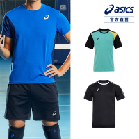 【asics 亞瑟士】服飾 男女中性款 排羽球 桌球 短袖 T恤 上衣(多款任選)