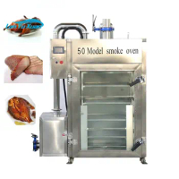 Automatic Meat Smoking Chamber Machine Industrial Sausage Smoker Machine Electric Smoker Oven for Sale