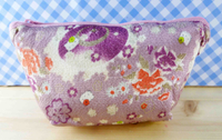 【震撼精品百貨】Hello Kitty 凱蒂貓~化妝包/筆袋-化妝包-和服布