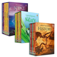 30 Books/Set paperback Usborne Beginners Science / history / natural Children Interesting Science Bo