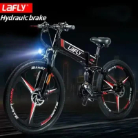 LAFLY X3 1000W Folding Mountain Electric bike 26-inch National Standard e bike 48V lithium Assisted Electric bicycle