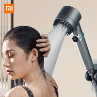 Xiaomi2023New 3 Modes Adjustable Shower Head 4 In 1 Massage High Pressure Water Saving One-Key Stop Spray Nozzle Bathroom Parts