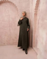 Heaven Lights - Luma Abaya Dress - Abaya Long Dress M/L Zaitun