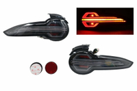 大禾自動車 LED 導光條 流水 黑底 尾燈 適用 MAZDA MX-5 2015-