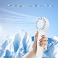 Portable Fans Handheld USB Rechargeable Fan Mini Desktop Air Cooler Outdoor Fan Cooling Travel Hand Fans Ventilation Mini Fan