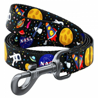 COLLAR 扣樂 尼龍牽繩 NASA正版授權 太空人 | 艾爾發寵物