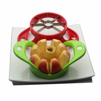 沃達美蘋果分割器 水果叉廚房用品不銹鋼切片大號水果切割器 包郵