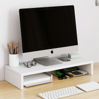 電腦顯示器增高架學生宿舍桌面收納架辦公室桌上簡易書架置物架子
