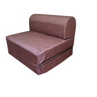 【Summer台灣製造】可可咖單人免組裝多功能2折彈簧沙發床(沙發/床墊/寵物墊/嬰兒床墊/和室椅)