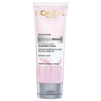 L'Oreal Paris Glycolic Bright Daily Cleanser Foam - 100 ML Skin Facial Wash Loreal Glyco Acid AHA Ex