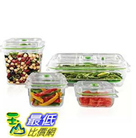 [美國直購] FoodSaver FA4SC35810-000 真空密鮮盒 萬用組(4入) Vacuum Sealed Fresh Containers