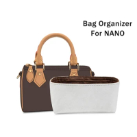 Bag Organizer Sorting Storage Lining For LV NANO Speedy 25 30 Handbag Shoulder Bag Waterproof Durable Inner Liner Pocket
