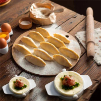 4 Size Press Ravioli Dough Pastry Pie Dumpling Maker Gyoza Mold Mould Tool Easy Eco Friendly Dumpling Mould Baking Tools