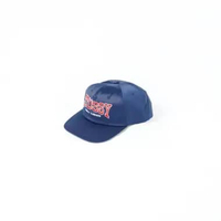 Topi STUSSY BURLY THREAD EMBROIDERY RED NAVY CAP 100% ORIGINAL