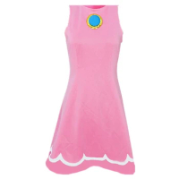 Costume Buy Game Princess Peach Cosplay Costume BROS Princess Rosalina Tennis Sports Outfit