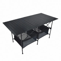 【好時家居】折疊收納露營桌-140cm(懶人桌 野營桌 野餐桌 露營桌)