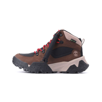 TIMBERLAND MOTION SCRAMBLE 防潑水中筒健行鞋 咖紅 A68BZW07 男鞋