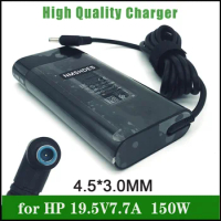 Original 19.5V 7.7A 150W TPN-DA09 AC Adapter Charger For HP ZBook 15 Pavilion Gaming G3 Laptop Power Supply