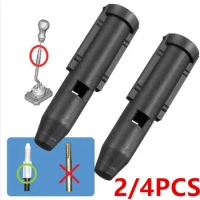 2/4pcs For Peugeot 207 307 308 405 Expert Shift Gear Knob Stick Rod Inner Sleeve Adapter 107 205 For Citroen C1 C2 C3 C4 C5