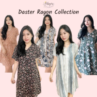 Ohayou Daster Busui Rayon Kekinian Wanita Midi Dress / Baju Tidur Santai Wanita Dewasa - PART 1 Bung