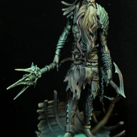 Unassambled 1/18 ancient fantasy Soldier stand figure Resin figure miniature model kits Unpainted