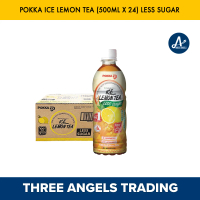 Pokka Ice Lemon Tea 500ml x 24 Less Sugar