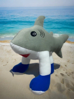 Boneka Tralala Tralalero Bombardillo Boneka Anomali Viral Bahan Velboa Halus BerSNI Premium