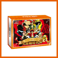 Anime One Piece Cards Luffy Roronoa Zoro Nami Searching for Roger's Treasure Game Collection Cards Toys Family Board Game Toys
