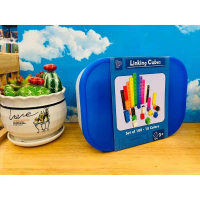 TOP Đồ Chơi Toán Học Linking Cube Number Block  100 Khối Xếp Hình Sáng Tạo Cho Bé