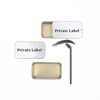 50pcs Customize Logo Eyebrow Gel Styling Brow Enhancing Soap Natural Makeup Waterproof Eyelash Private Label Wholesale
