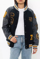 Superdry College Patched Varsity Bomber Jacket