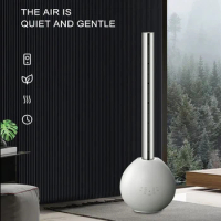 New Creative Home Floor Air Circulation Vaneless Fan Ultra Silent Filter Element Cooler Air For Home，Bedroom，Living Room