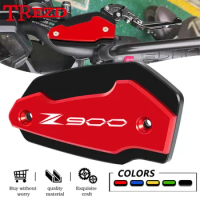z900 z900rs Motorcycle CNC Front Brake Master Cylinder Fluid Reservoir Covers Oil Cup Caps For Z900 Z900RS Z 900 900RS 2017-2024