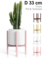 Standing Pot Bung Kayu / Dudukan Pot Bunga Kayu / Stand Pot Kayu