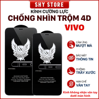 [CNT] Kính cường lực cho VIVO X100s X200s X200 Pro Mini | Chống nhìn trộm không nhận vân tay phủ nan