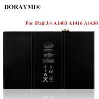 DORAYMI-Replacement Battery for iPad 3 and 4, 11560mAh, A1389, iPad3, iPad4, A1403, A1416, A1430, A1433, A1459, A1460