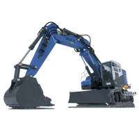 LESU Metal RC Shovel 1/14 Aoue ET26L Hydraulic Finished Radio Controlled Excavator GPS Digger Model W/ Sound Light Toys THZH1326