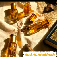 Almeri Oud Al Madinah Arabian Oil Parfume 100% Non Alcohol Aroma Classic Arab Mewah & Elegant Parfum