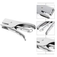 Stapler Metal Plier Stapler Durable Heavy Duty Hand Grip Standard Staples Plier Stapler for School Company Office